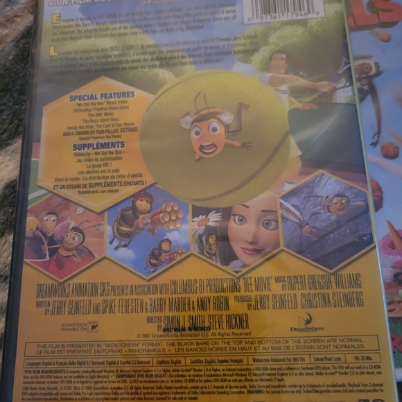 The Bee Movie DVD New 🐝 - Picture 2 of 2